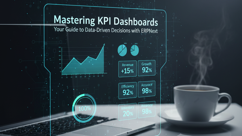 Come Costruire Dashboard KPI Significative con ERPNext: La Guida Essenziale - Cover Image
